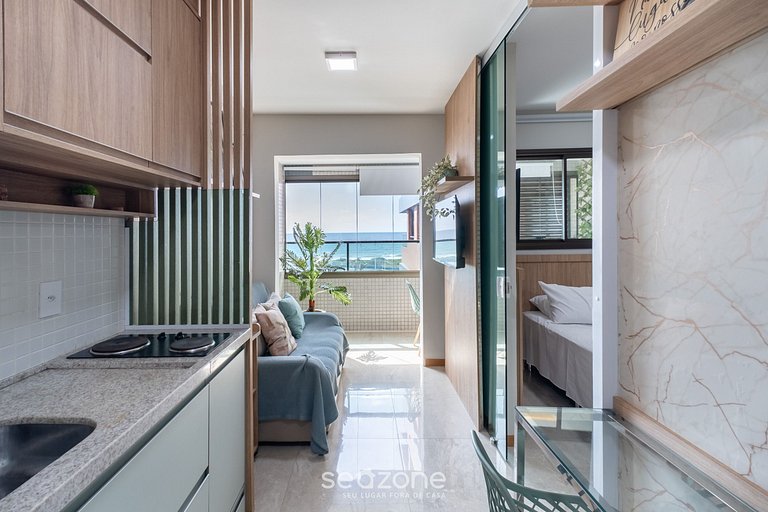 Ap Vista al Mar en edif. c/ piscina y gim SOA0510