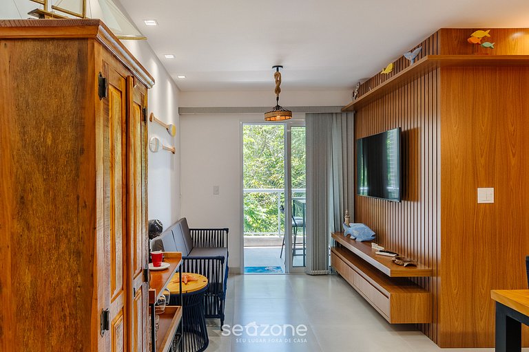 Apto con Parrilla a 500m de la Playa IRE0022