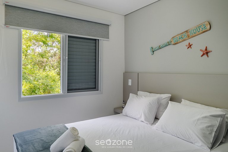 Apto c/ Churrasqueira a 500m da Praia IRE0022