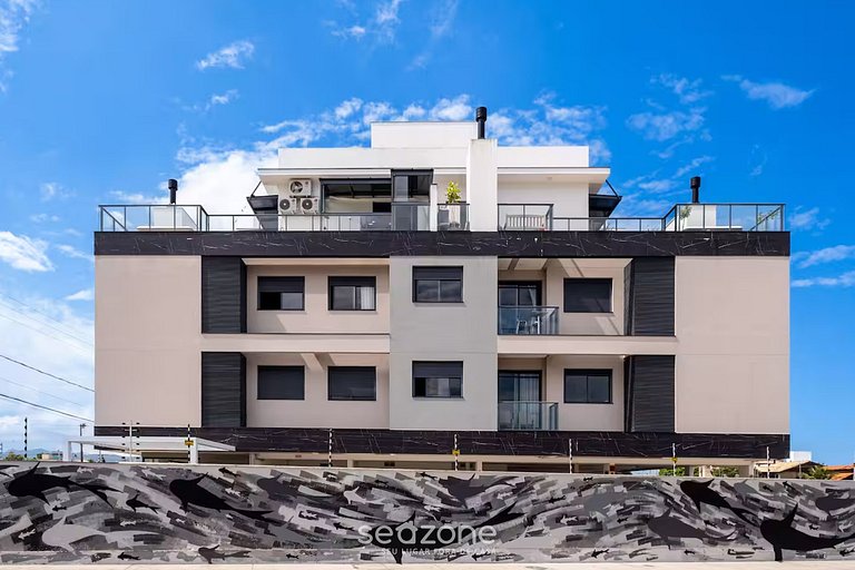 Studio novo a 450m da praia CCS201