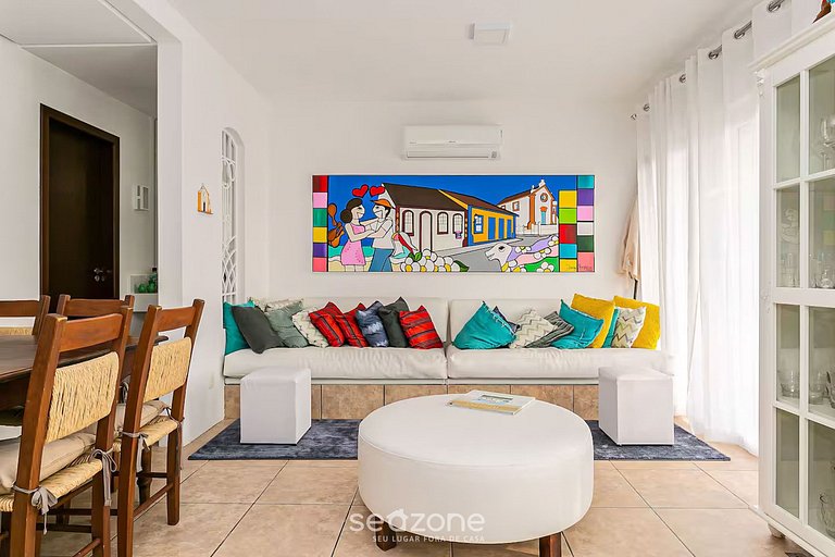 Hermosa casa con vista al mar y pie en la arena CDA1647