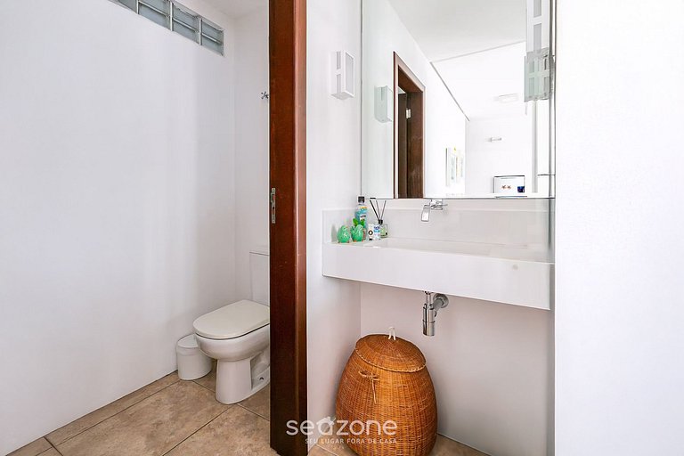 Bela casa vista mar e pé na areia CDA1647