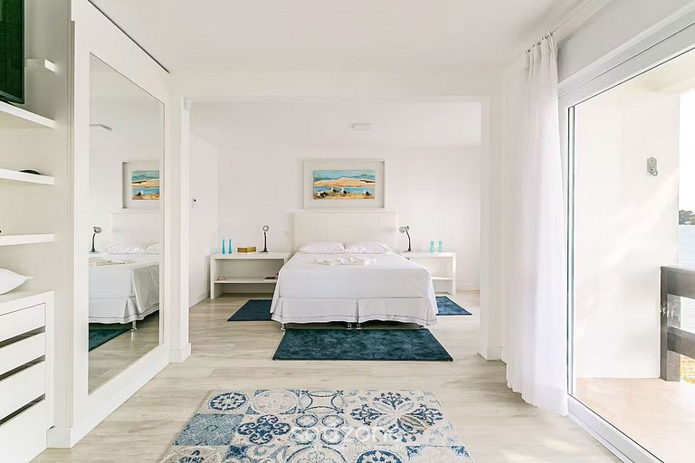 Bela casa vista mar e pé na areia CDA1647