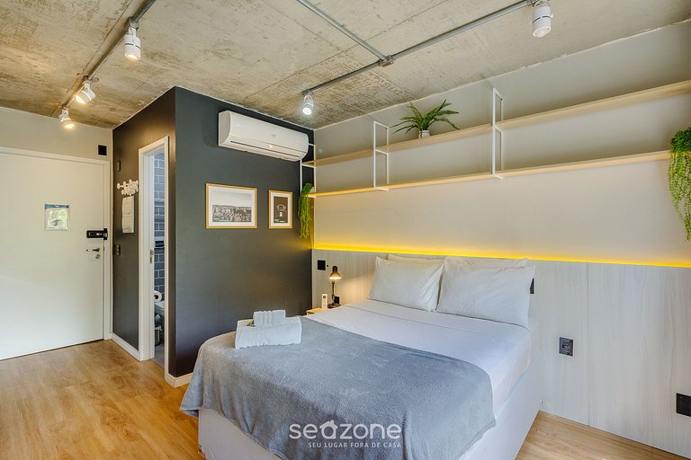 Hermoso apt cerca del centro de Porto Alegre NBL0910