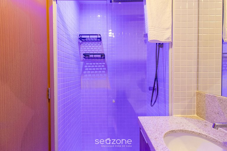 Estudio en Cond. con Piscina, 750m del mar SMT0713