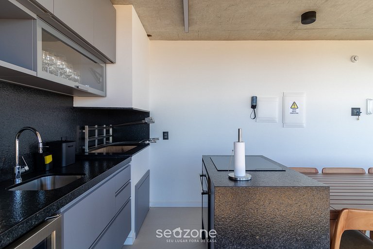 Estudio increíble cerca del mar de Jurerê! SOT0202