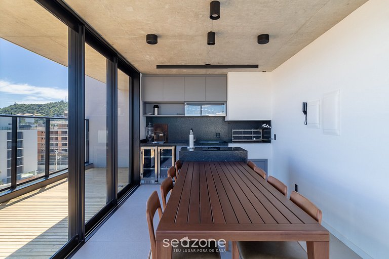 Studio em cond. c/ piscina a 260m da Praia SOT0201