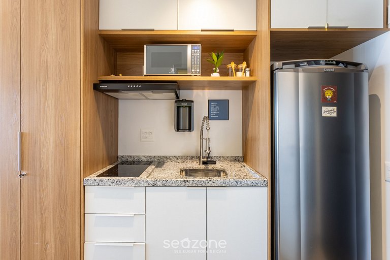 Studio Zen c/vista panorâmica de São Paulo ONJ2612