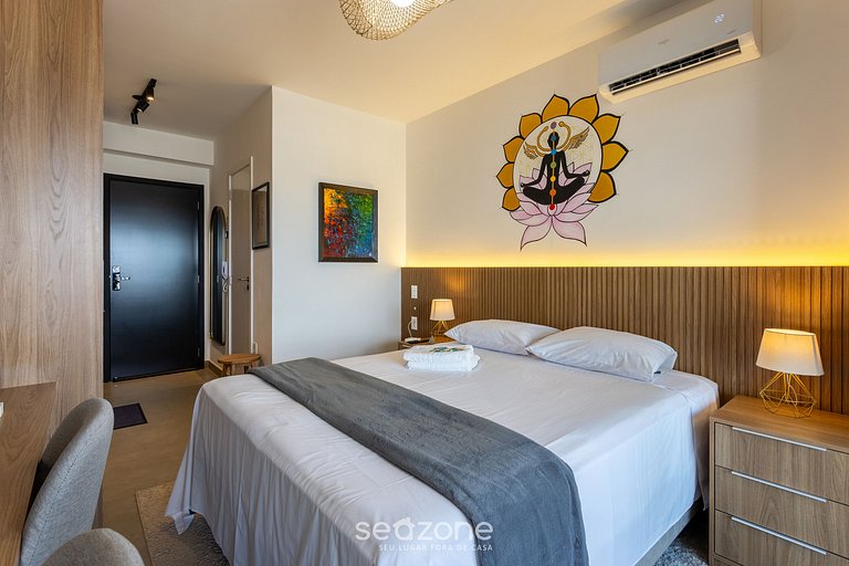 Studio Zen c/vista panorâmica de São Paulo ONJ2612