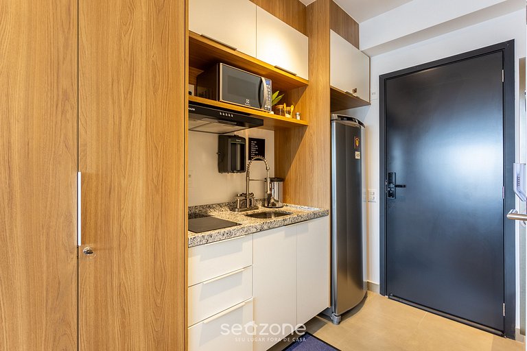 Studio Zen c/vista panorâmica de São Paulo ONJ2612