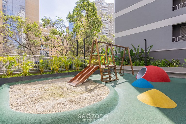 Studio Zen c/vista panorâmica de São Paulo ONJ2612