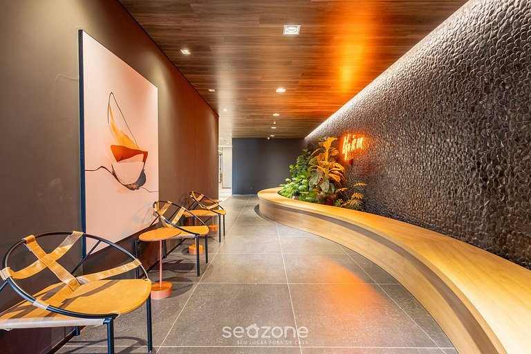 Studio Zen c/vista panorâmica de São Paulo ONJ2612