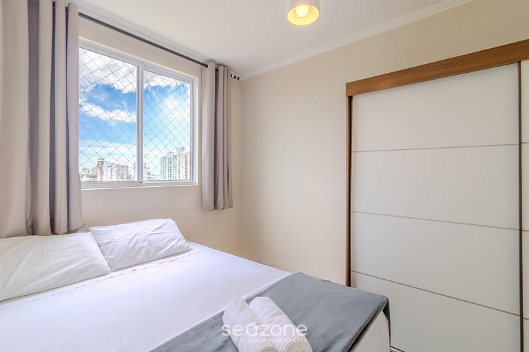 Apto 2Q c/ piscina a 450m do mar LEA0908