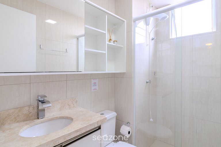 Apto 2Q c/ piscina a 450m do mar LEA0908