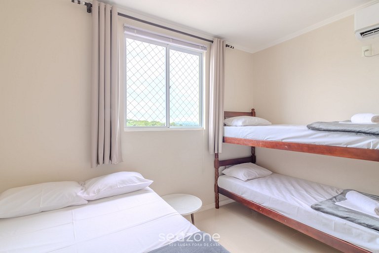 Apto 2Q c/ piscina a 450m do mar LEA0908