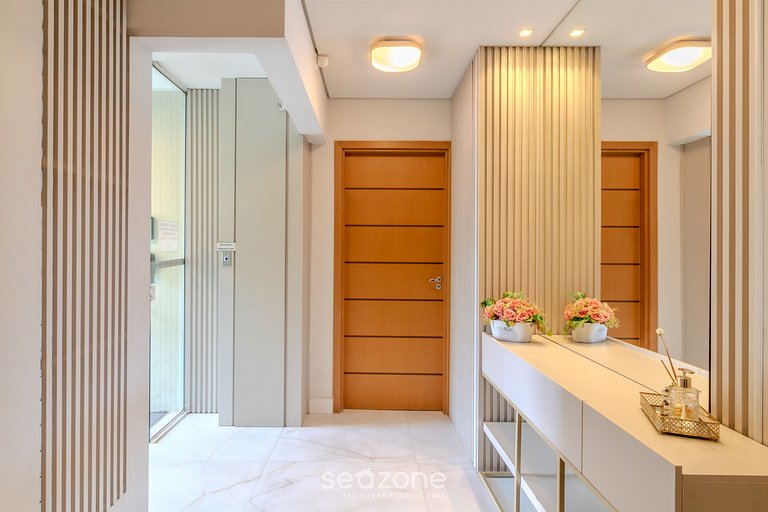 Apto 2Q c/ piscina a 450m do mar LEA0908