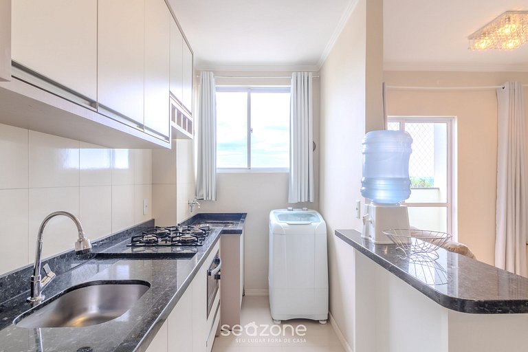 Apto 2Q c/ piscina a 450m do mar LEA0908