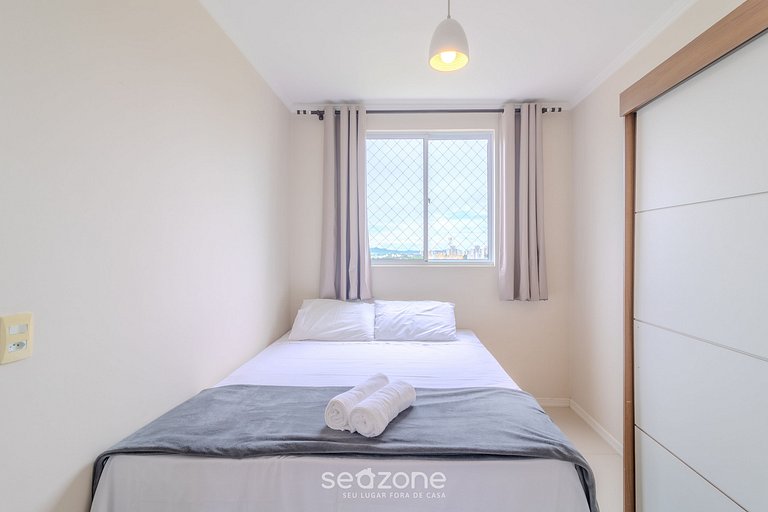 Apto 2Q c/ piscina a 450m do mar LEA0908