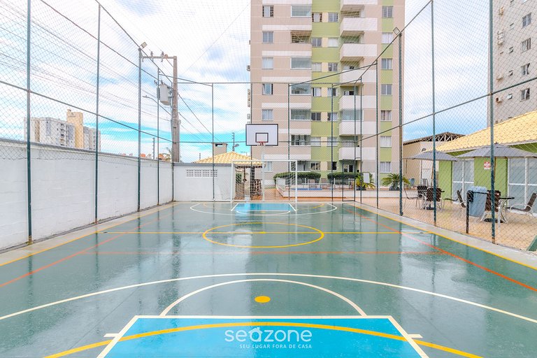 Prédio com piscina a 400m da Praia - LEA