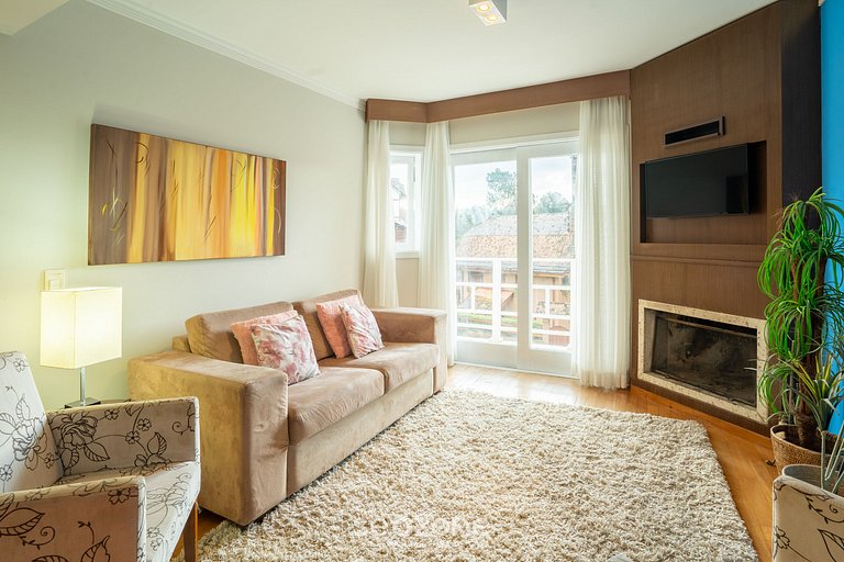 Gran apto p/ familias en Campos do Jordão LVR010