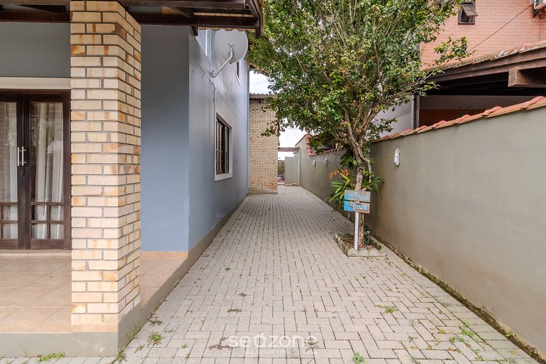 Casa 3Q c/ Churrasqueira 350m da Praia RST0206