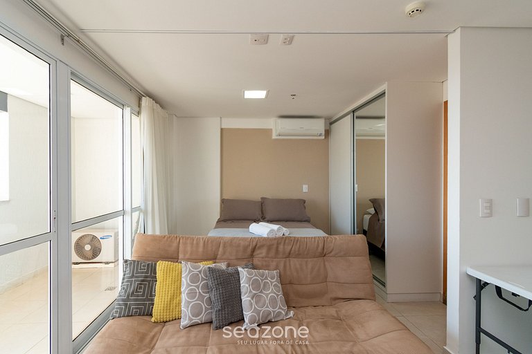 Flat próximo ao Shopping Flamboyant - BFT3207