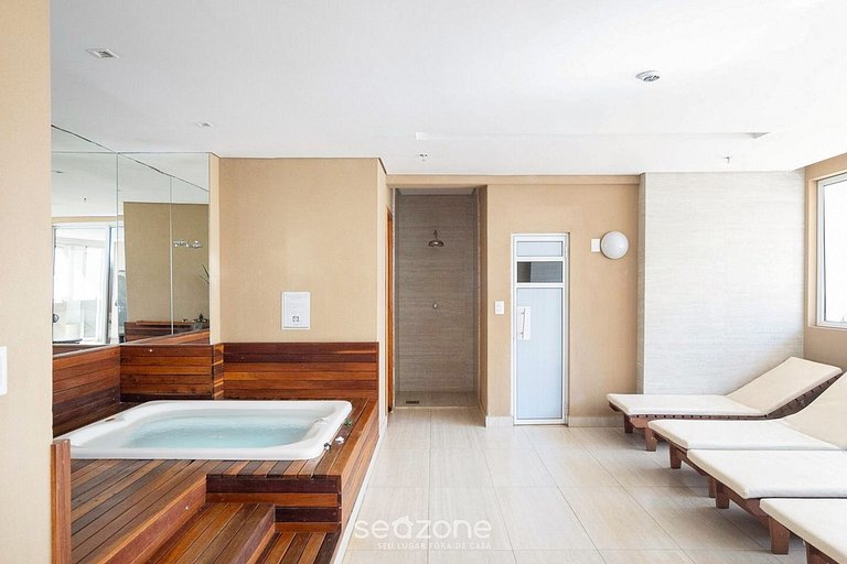 Estudio c/ balcón 270m Parque Flamboyant - BFT2905