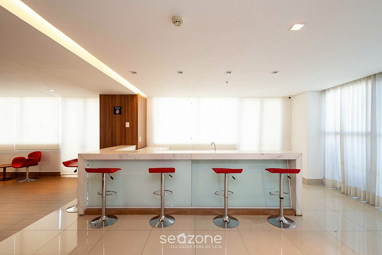 Estudio c/ balcón 270m Parque Flamboyant - BFT2905