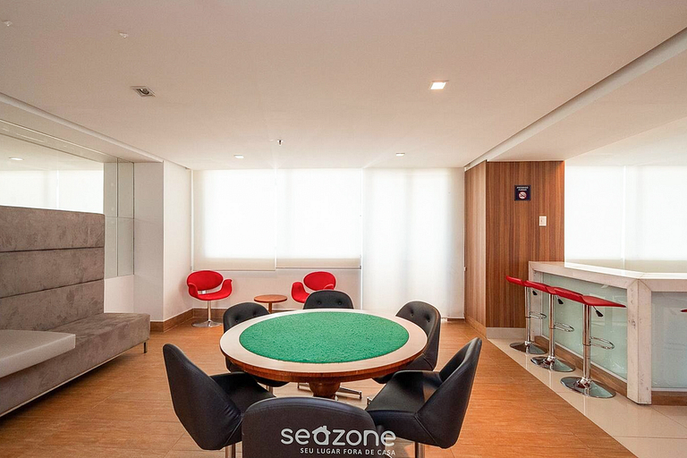 Estudio c/ balcón 270m Parque Flamboyant - BFT2905