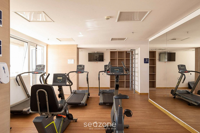 Estudio c/ balcón 270m Parque Flamboyant - BFT2905