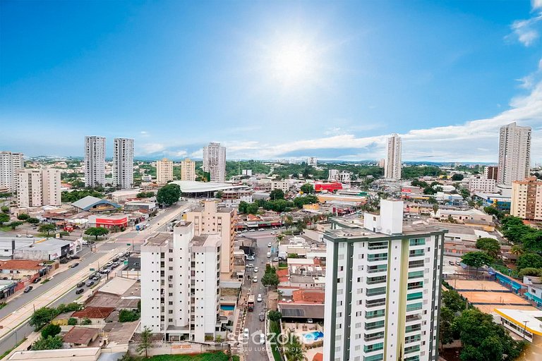 Flat em frente ao HUGO e Pq Areião - BEH2209