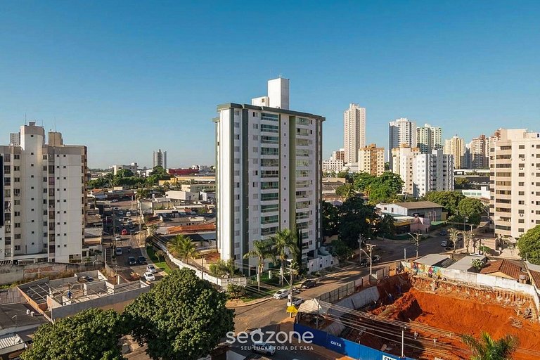 Flat em frente ao HUGO e Pq Areião - BEH2209