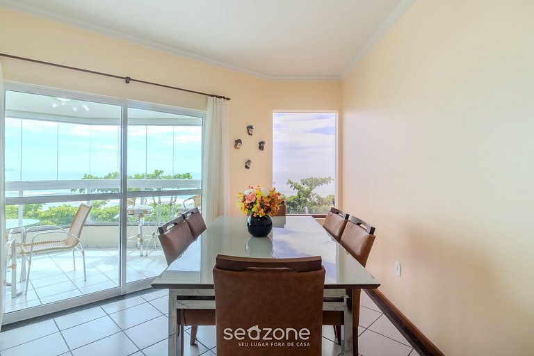 Dept 3H frente mar c/ parrilla en Itapema CON0101