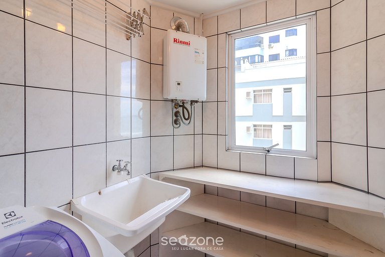 Dept 3H frente mar c/ parrilla en Itapema CON0101