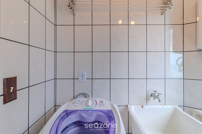 Apto 3Q frente-mar c/ churrasq. em Itapema CON0101