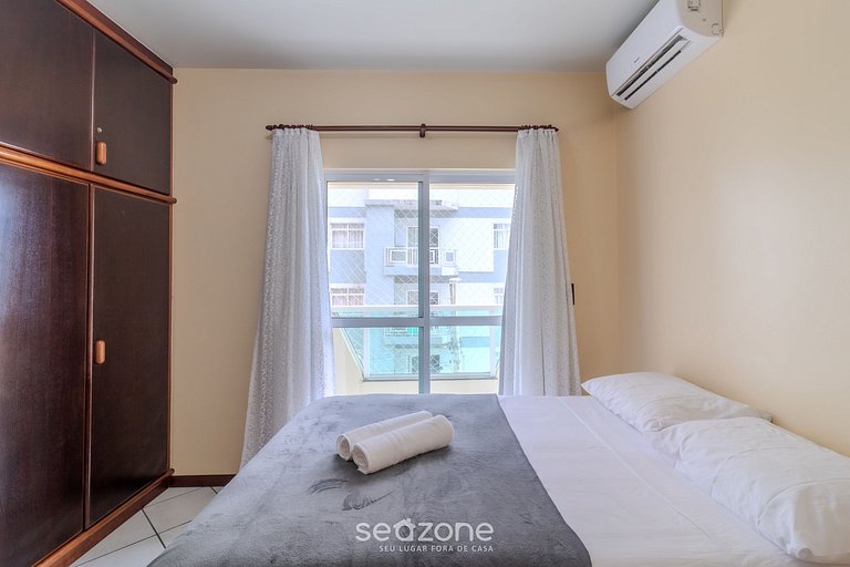 Apto 3Q frente-mar c/ churrasq. em Itapema CON0101