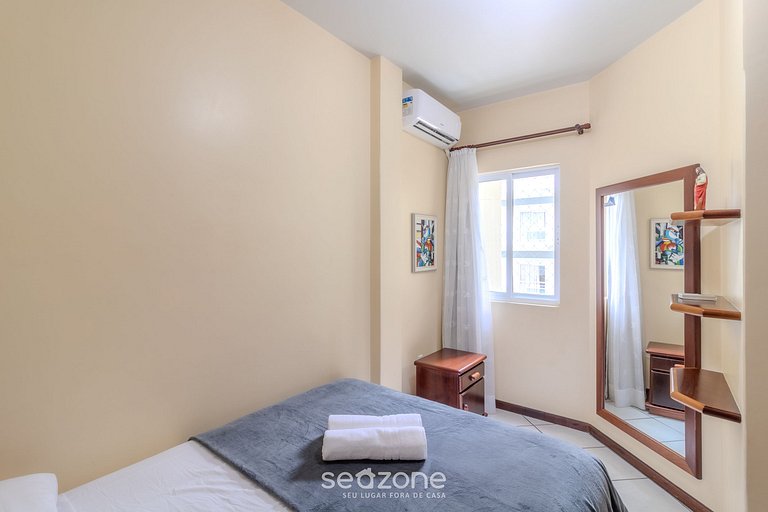 Apto 3Q frente-mar c/ churrasq. em Itapema CON0101