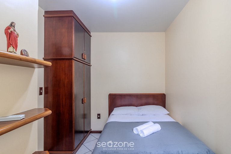 Dept 3H frente mar c/ parrilla en Itapema CON0101