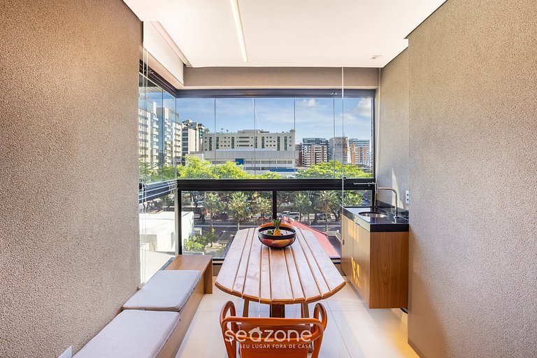 Apto Completo com Piscina a 200m da Praia SKC0414