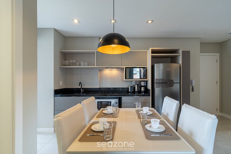 Apto vista mar cond. c/ Piscina 280m praia MHF1202