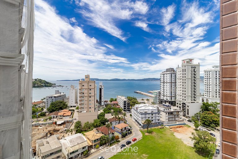 Apto vista mar cond. c/piscina 280m MHF1202