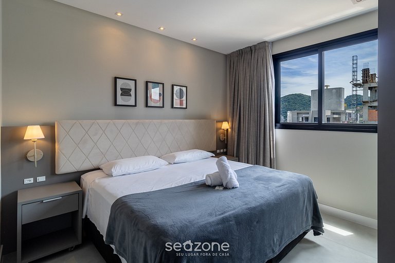 Apto vista mar cond. c/piscina 280m MHF1202