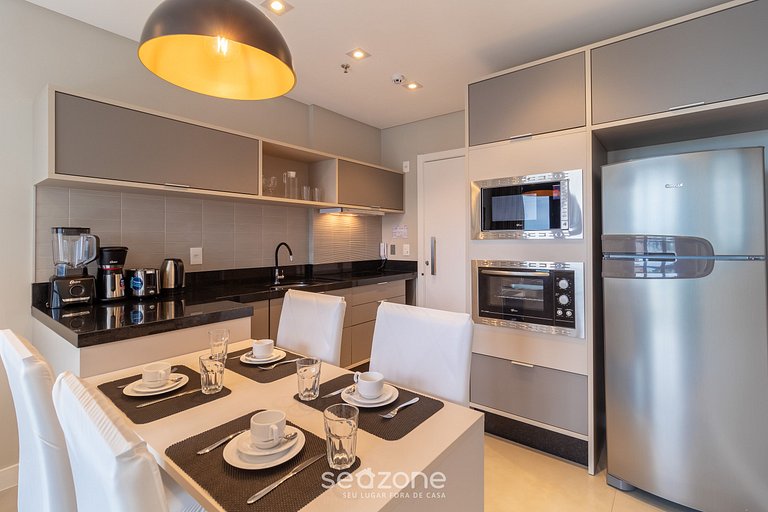 Apto vista mar, piscina, a 280m playa MHF1203