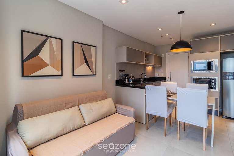 Apto Vista Mar cond. c/ piscina 280m Praia MHF1203