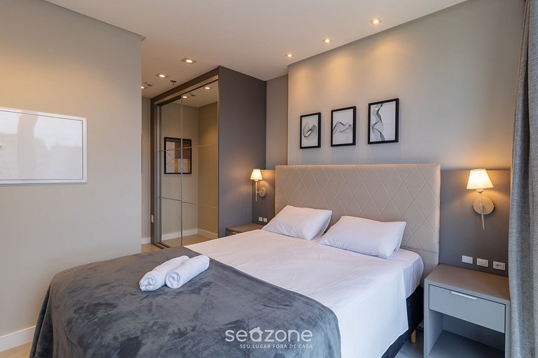 Apto Vista Mar cond. c/ piscina 280m Praia MHF1203