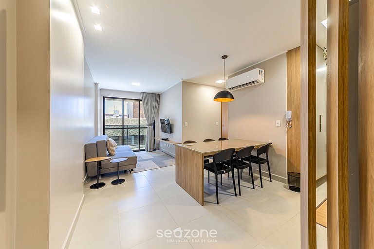 Apto en Edificio con Piscina y Barbacoa. SLI0715