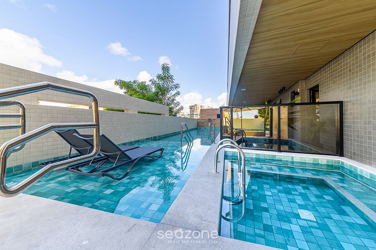 Apto en Edificio con Piscina y Barbacoa. SLI0715