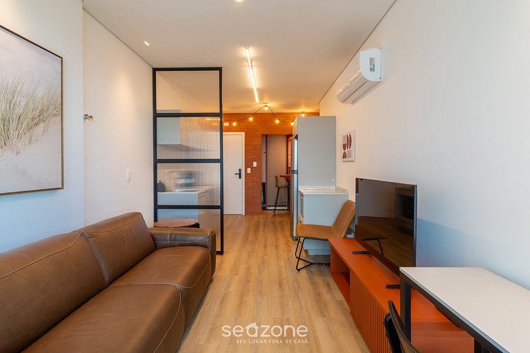 Apto com 2 suítes e vista mar em Itajaí RCX1807