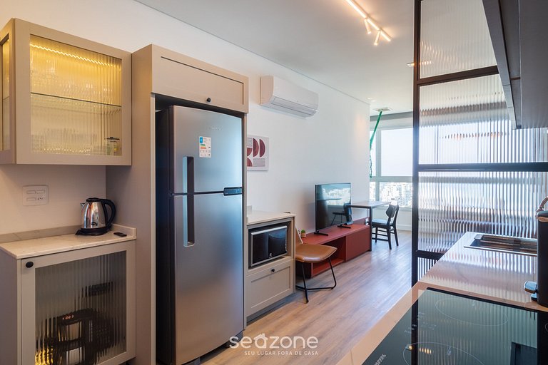 Apto con 2 suites y vista mar en Itajaí | RCX1807