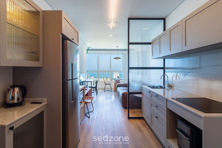 Apto con 2 suites y vista mar en Itajaí | RCX1807